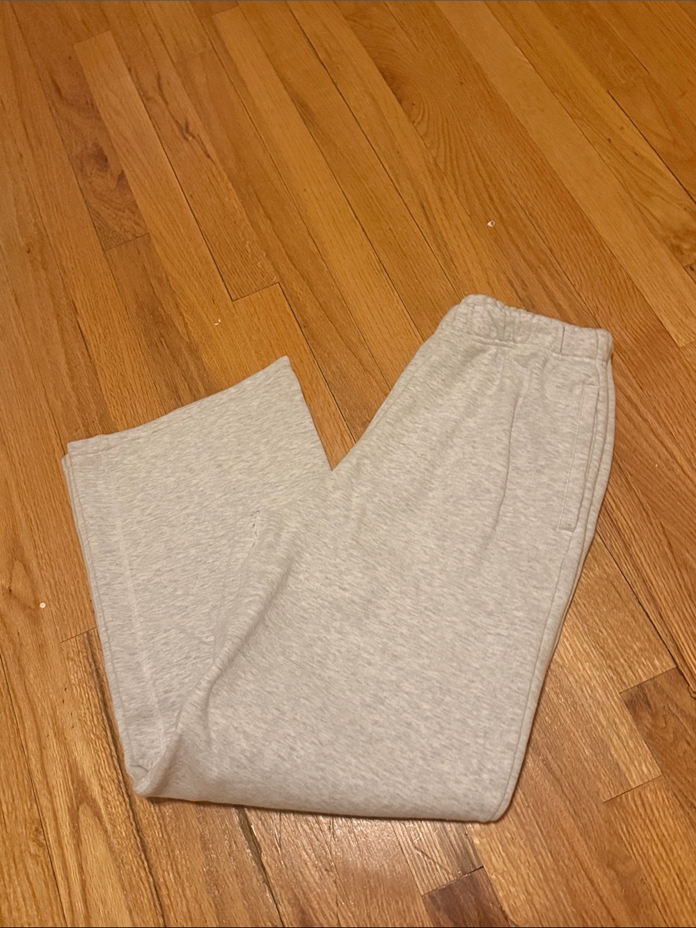 SKIMS Light Gray Straight-Leg Lounge Pants